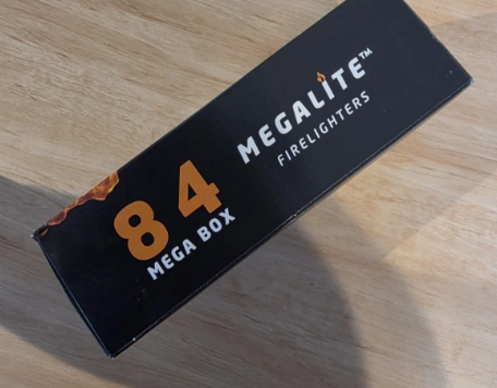 MegaLite Fire lighters x 84 Mega box