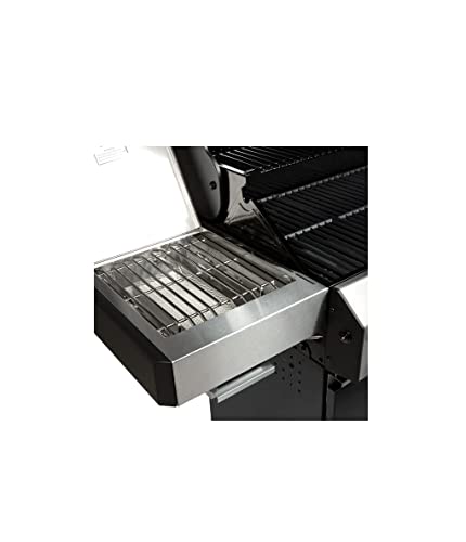 CosmoGrill Gas Barbecue 6+1 Premium Black Outdoor BBQ Grill with Sear Burner