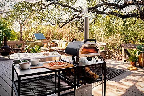 Ooni Karu 16 Multi-Fuel Outdoor Pizza Oven - From Pizza Ovens – Cook in the Backyard and Beyond with this Portable Outdoor Kitchen Pizza Making Oven