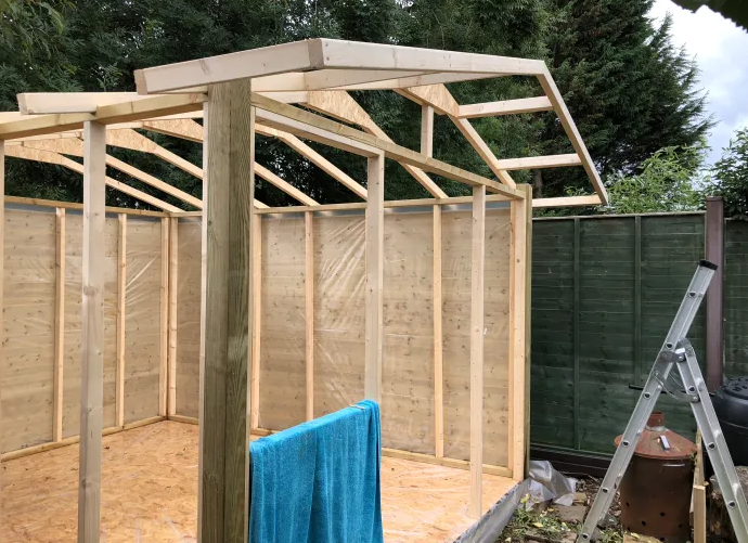 How to Erect A Wooden Garden Shed?