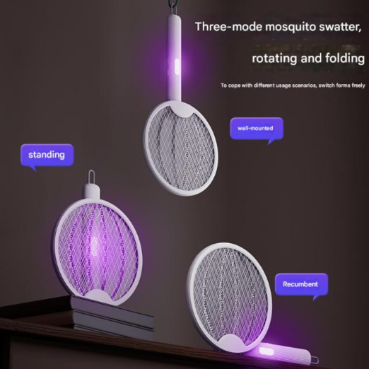 Fly Zapper - Tennis racket - Electric Hanging Fly trap