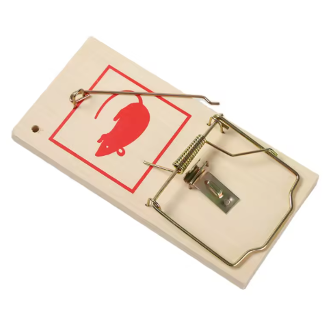 3 pack = Eco-Friendly Jumbo Wooden Mouse Trap Powerful Rat Trap Reusable Mice Killer for Indoor and Outdoor