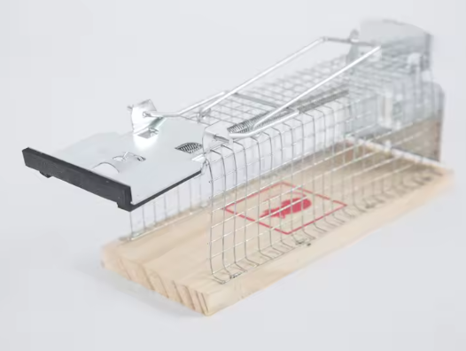 Humane Mouse trap - Catch and release - wooden trap / Cage