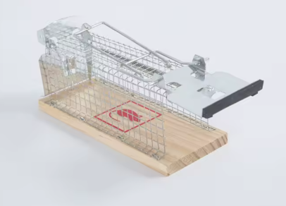 Humane Mouse trap - Catch and release - wooden trap / Cage