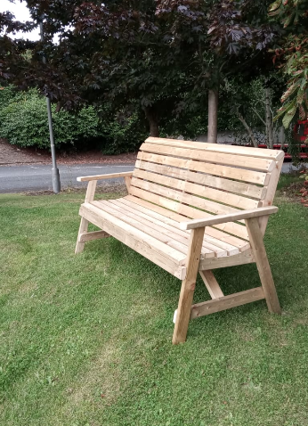 Garden bench - Slatted