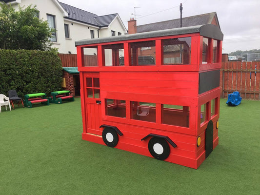 Play bus covered Sand Box