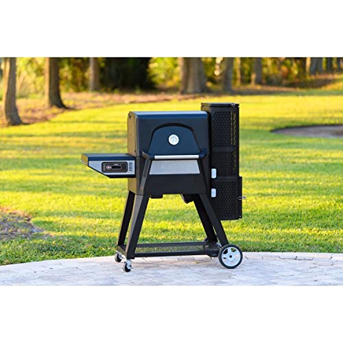 Masterbuilt MB20041020 Gravity Series 560 Outdoor Digital Charcoal Barbecue Griddle + Grill + Smoker, Portable, Built-in Thermometer Gauge in Black