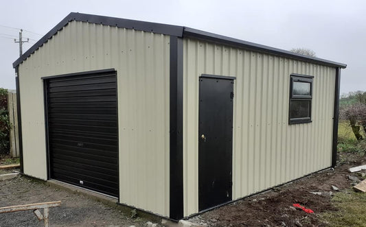 Steel Shed 4.1 x 6.1