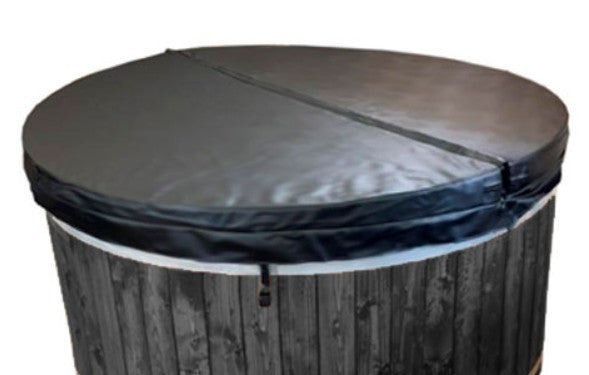 Wood Fired Hot Tub With External Burner, Air Jacuzzi System And Hydro Massage System