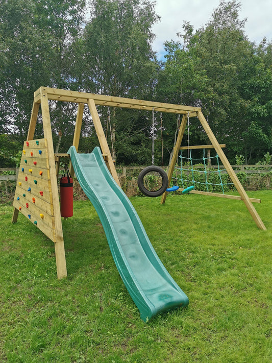Cork - Garden Swing & Slide Set