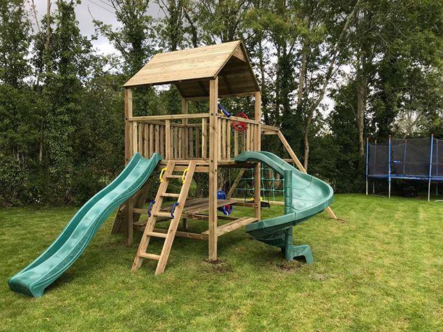 Laois Tower Climbing Frame – Armagh Garden Sheds NI